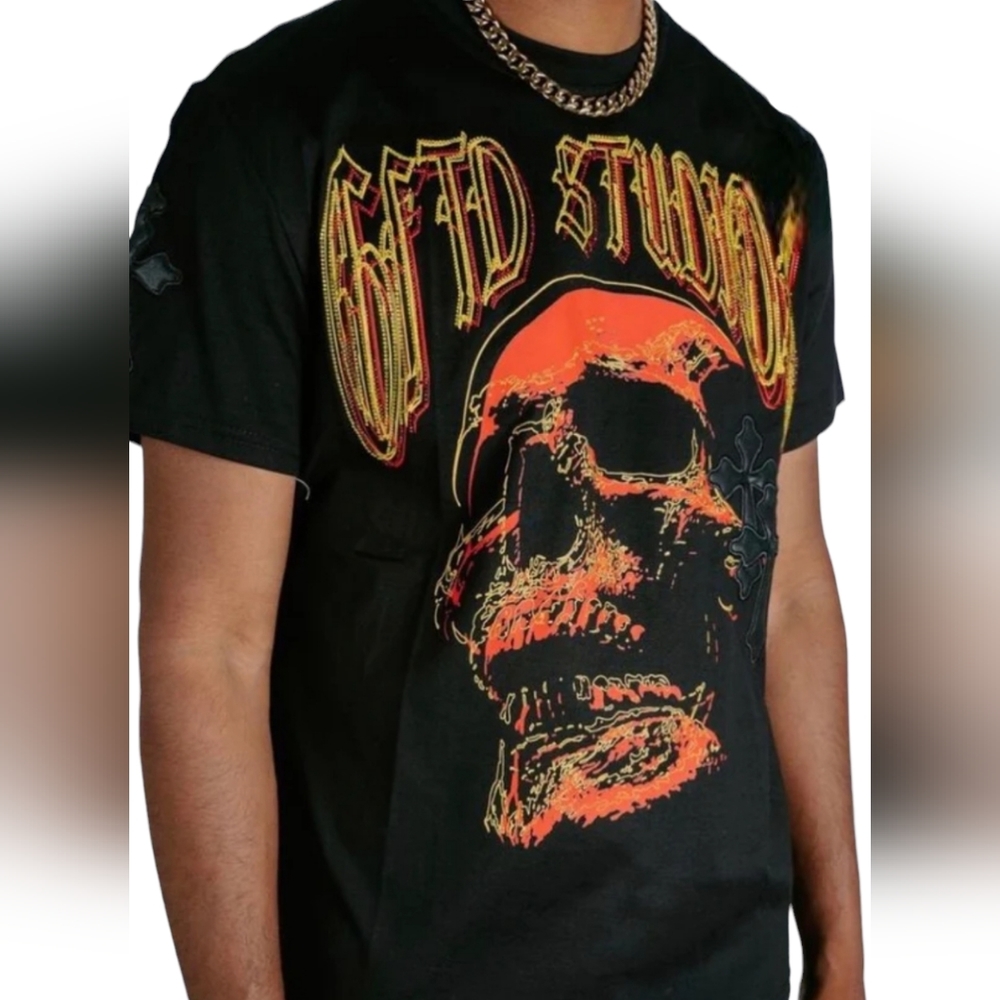 Gftd la GT Enzo Skull Shirt